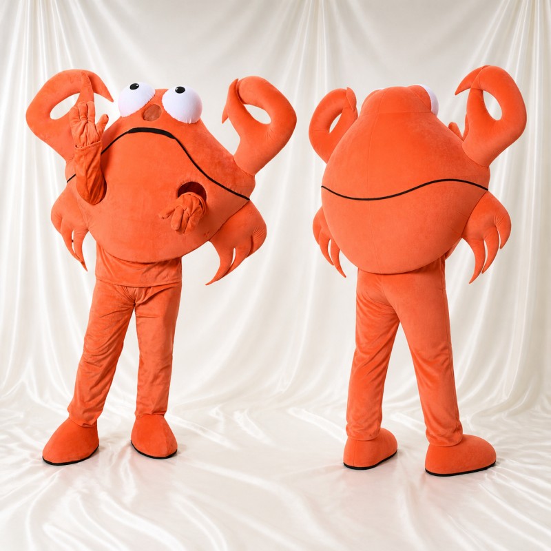 Crab Mascot Costume Full Body for Adults Aquariums