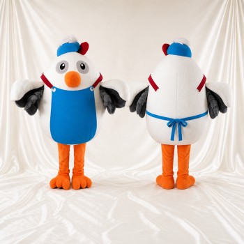 Chicken Mascot Costume Full Body for Adults Food Events