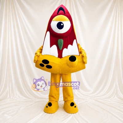 Fusée Costume de mascotte intégral pour adultes Événements scolaires