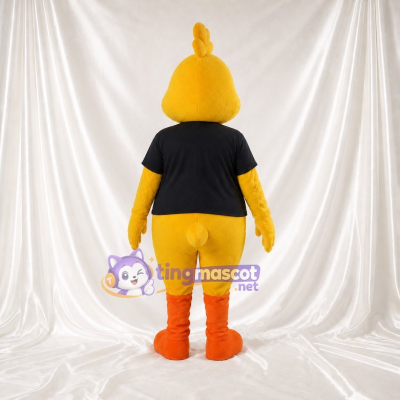 Canard au Bec Orange Costume de mascotte intégral pour adultes Événements scolaires