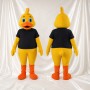Canard au Bec Orange Costume de mascotte intégral pour adultes Événements scolaires