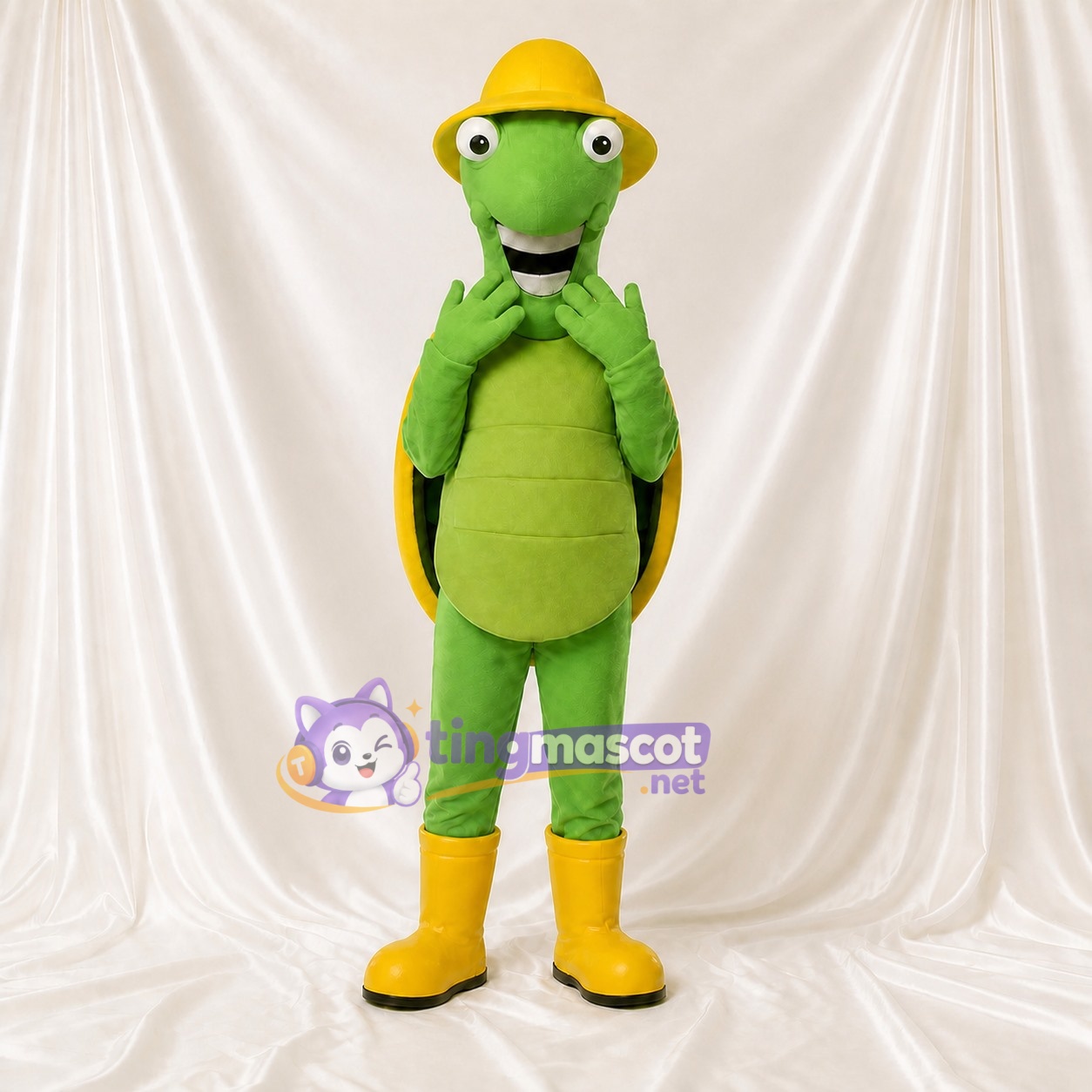 Dark Segmented Turtle Mascot Costume Full Body for Adults School Events Dark Segmented Turtle Mascot Costume Full Body for Adults School Events