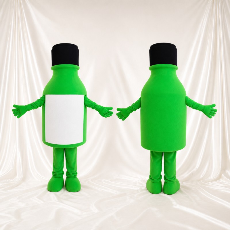 Bottle Mascot Costume Full Body for Adults Health Events