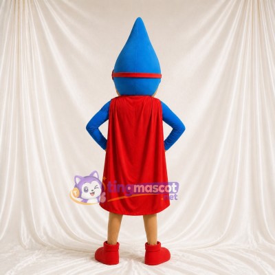 Héros Tête de cône Costume de mascotte intégral pour adultes Événements sportifs