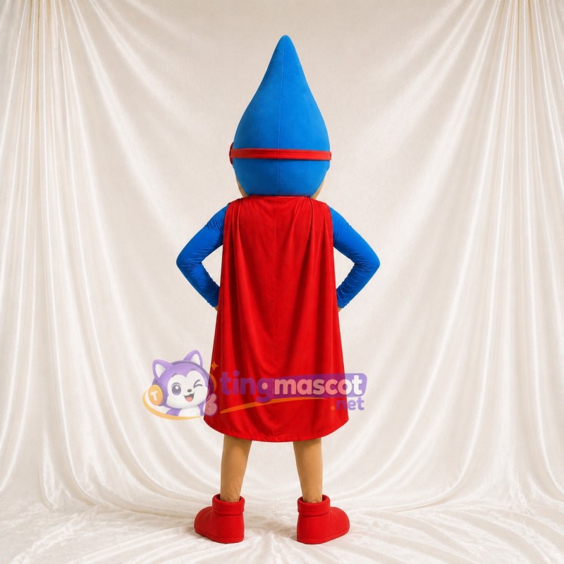 Héros Tête de cône Costume de mascotte intégral pour adultes Événements sportifs