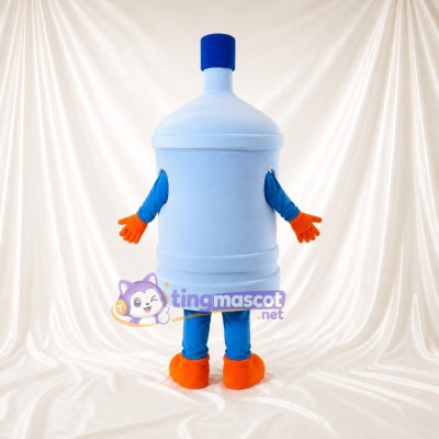 Water Jug Mascot Costume Full Body for Adults Food Events