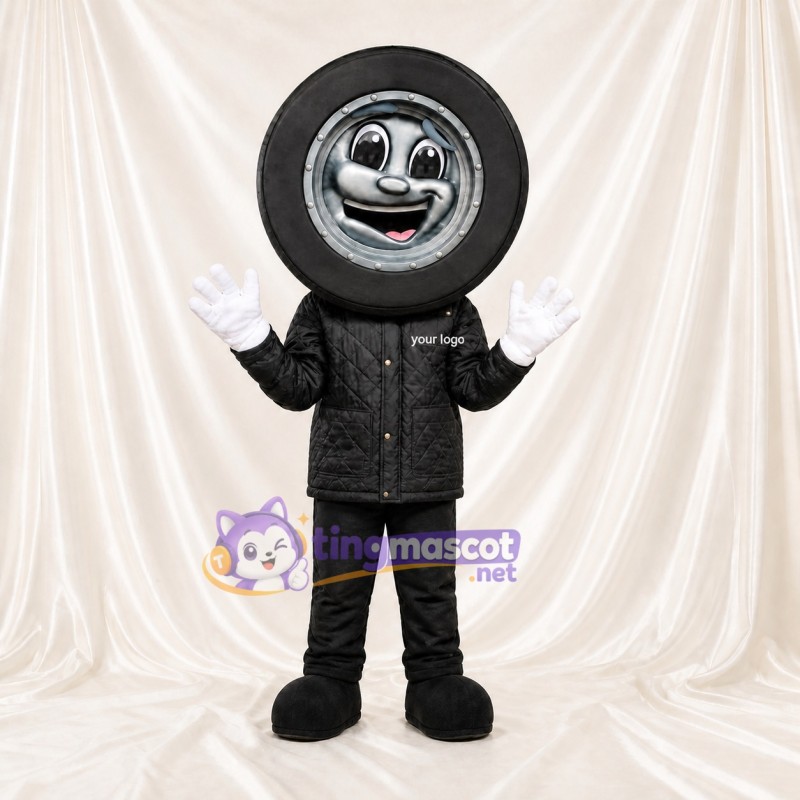 Pneu Costume de mascotte intégral pour adultes Événements
