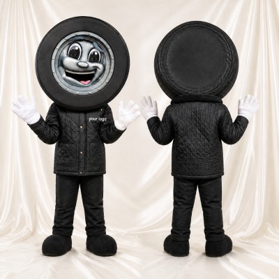 Pneu Costume de mascotte intégral pour adultes Événements