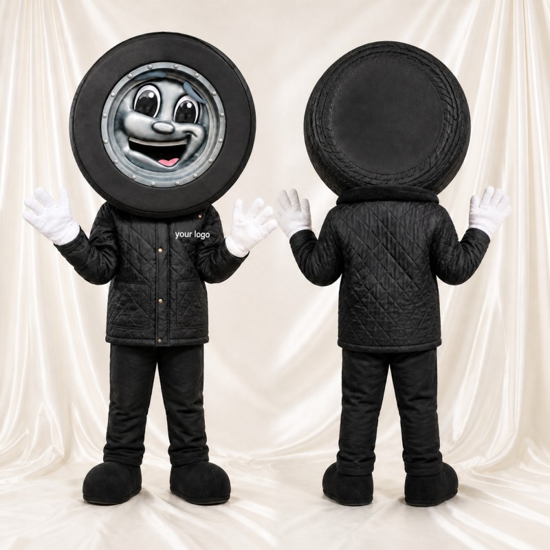 Pneu Costume de mascotte intégral pour adultes Événements