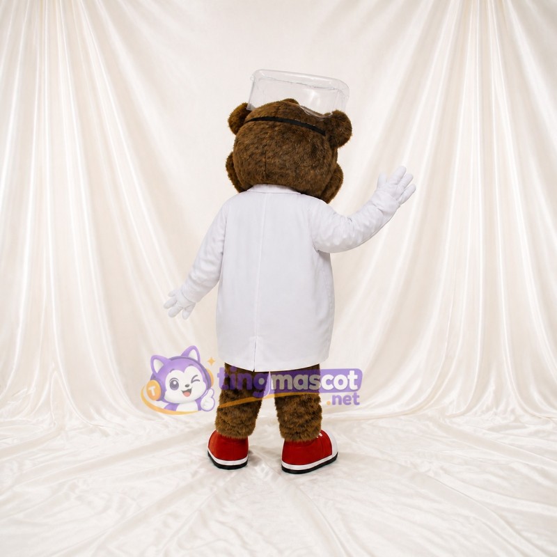 Chef Bear Mascot Costume Full Body for Adults Food Events
