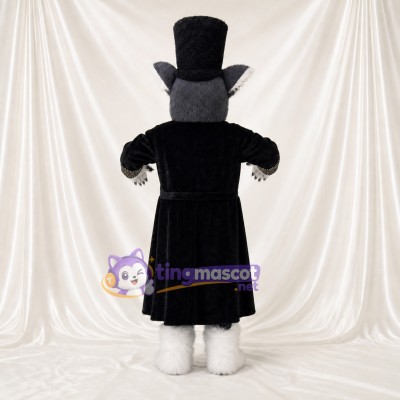 Costume de mascotte rat magicien intégral pour adultes – événements de scène