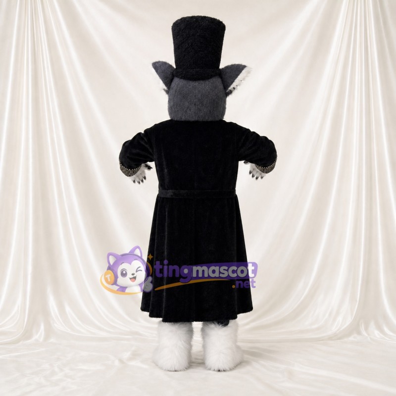 Costume de mascotte rat magicien intégral pour adultes – événements de scène