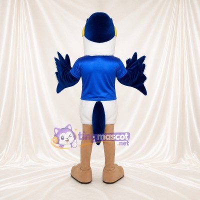 Broad Layered Eagle Mascot Costume Full Body for Adults Sports Events