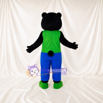 Black Bear Mascot Costume Full Body for Adults Sports Events