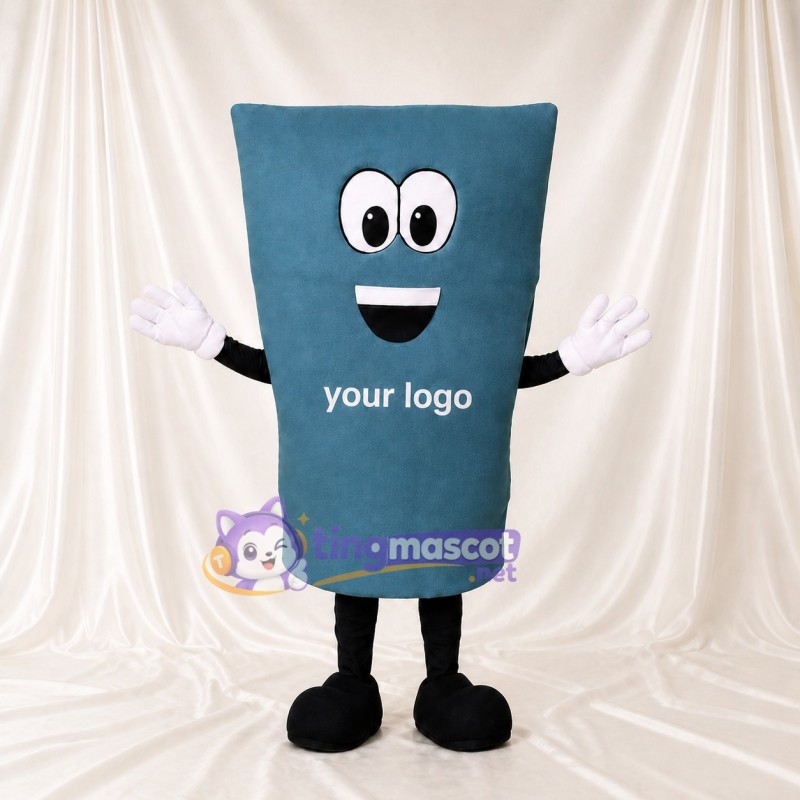 Slate Display Panel Mascot Costume Full Body for Adults Trade Shows