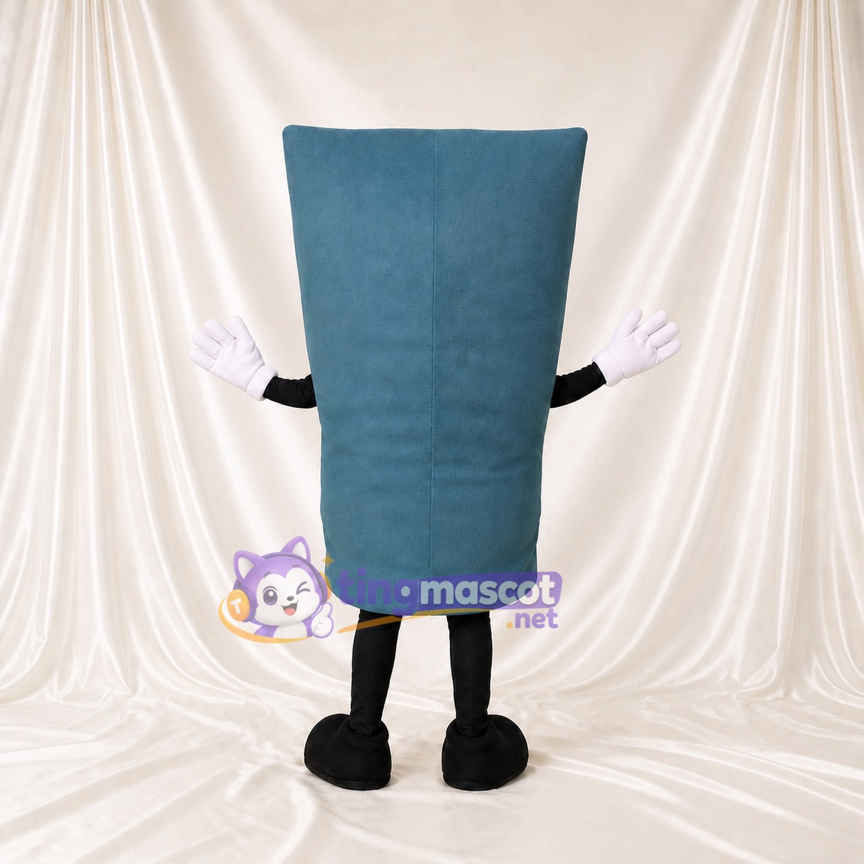 Slate Display Panel Mascot Costume Full Body for Adults Trade Shows Slate Display Panel Mascot Costume Full Body for Adults Trade Shows