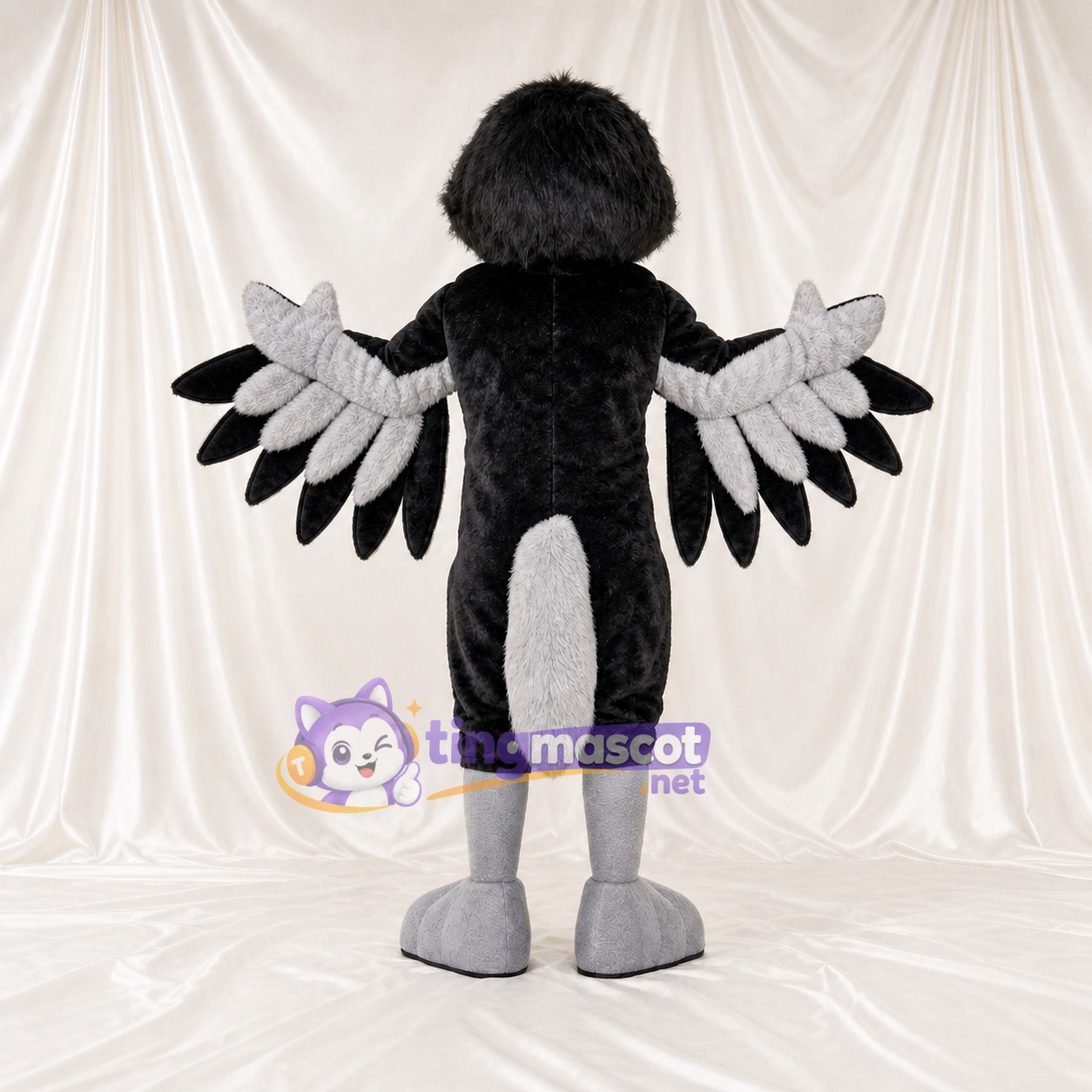 Corbeau Extra Large Costume de mascotte intégral pour adultes Événements sportifs