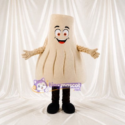 Ail Crème Costume de mascotte intégral pour adultes Événements gastronomiques