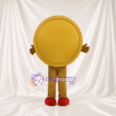 Coin Mascot Costume Full Body for Adults Promotions