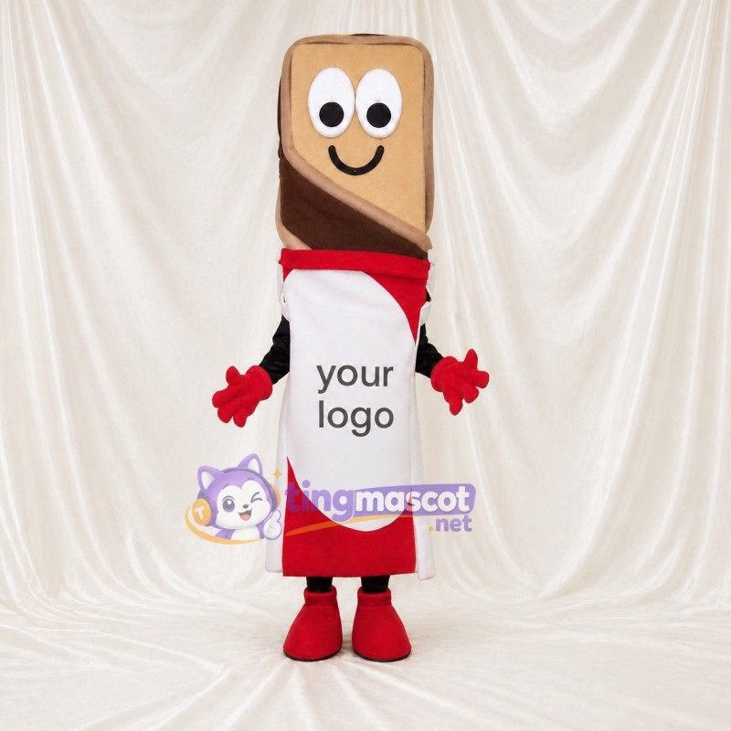 Ice Cream Bar Mascot Costume Full Body for Adults Food Events