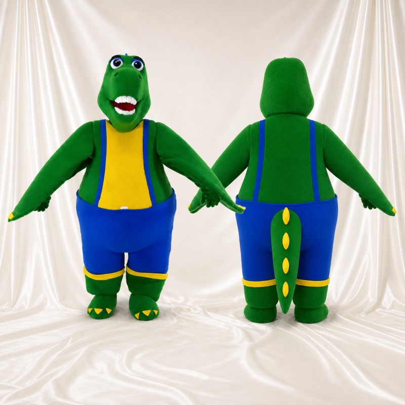 Dinosaur Mascot Costume Full Body for Adults School Events