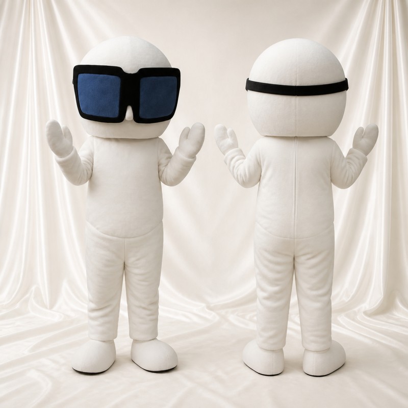 VR Robot Mascot Costume Full Body for Adults Tech Events