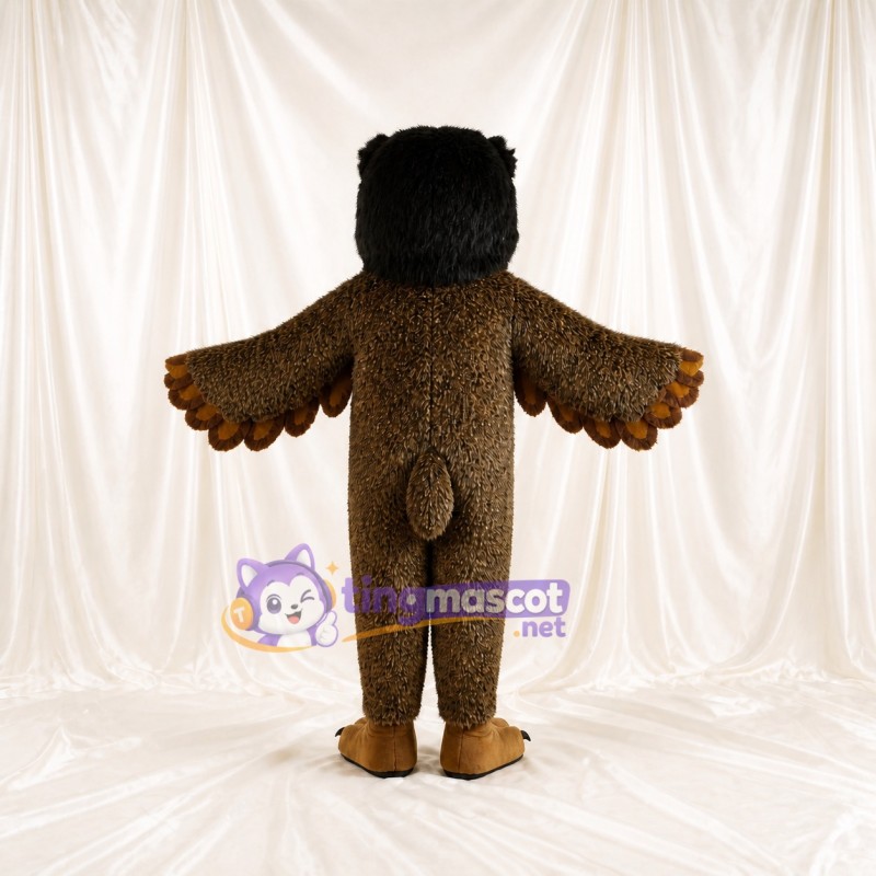 Broad Outstretched Eagle Mascot Costume Full Body for Adults Sports Events