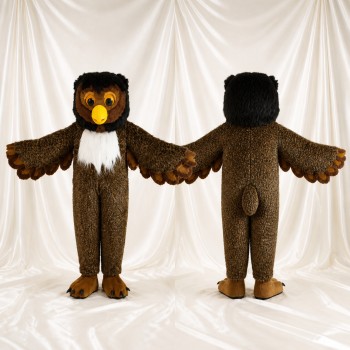 Aigle aux Ailes Déployées Costume de mascotte intégral pour adultes Événements sportifs