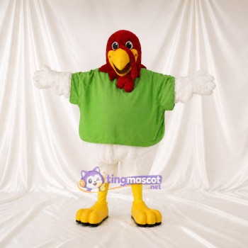 Dinde Costume de mascotte intégral pour adultes Événements gastronomiques