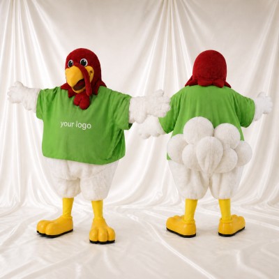 Dinde Costume de mascotte intégral pour adultes Événements gastronomiques