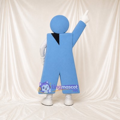 Letter K Character Mascot Costume Full Body for Adults School Events