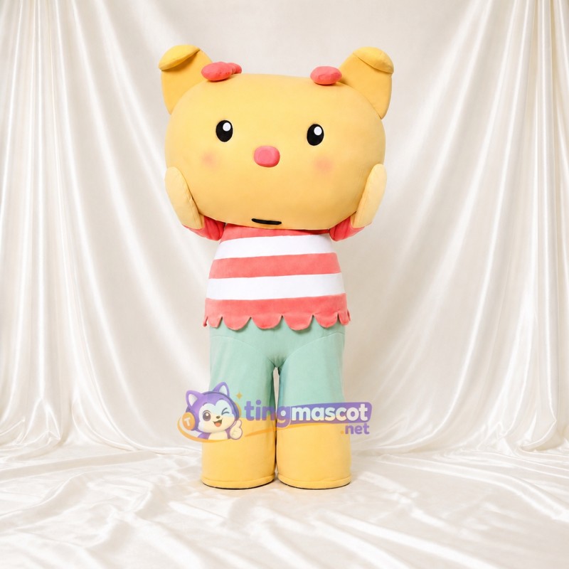 Cute Monster Mascot Costume Full Body for Adults School Events
