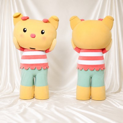 Cute Monster Mascot Costume Full Body for Adults School Events