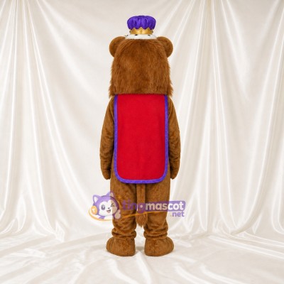 Royal Lion Mascot Costume Full Body for Adults Stage Events