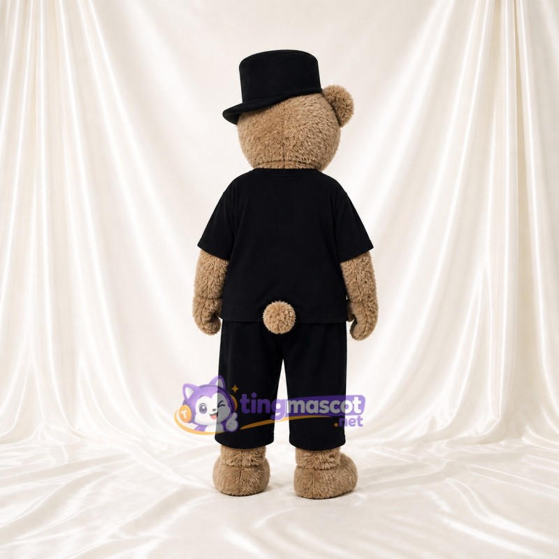 Formal Bear Mascot Costume Full Body for Adults Stage Events
