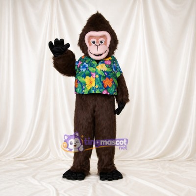 Gorille Costume de mascotte intégral pour adultes Zoos