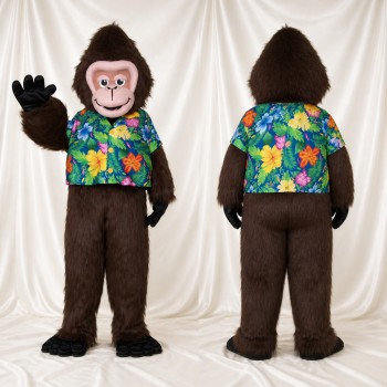 Gorille Costume de mascotte intégral pour adultes Zoos