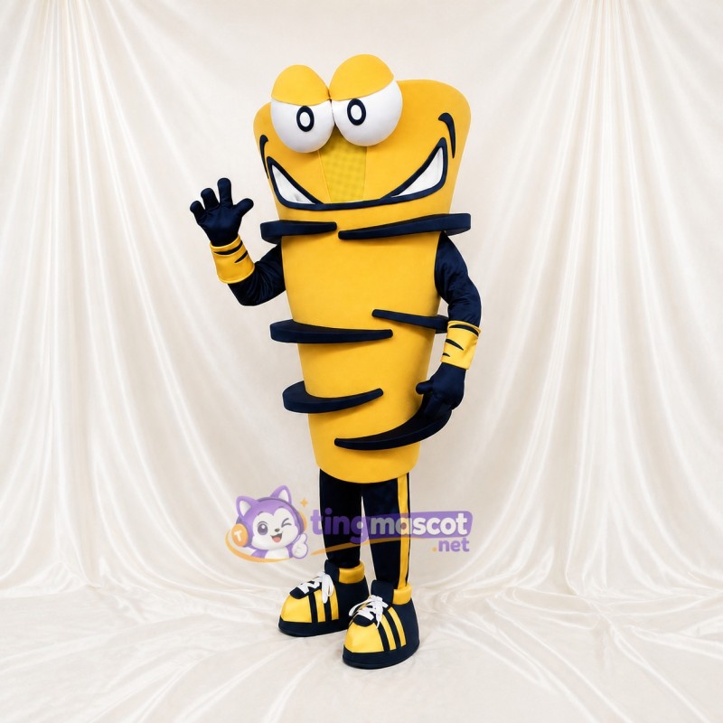 Screw Character Mascot Costume Full Body for Adults Trade Shows