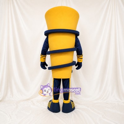 Screw Character Mascot Costume Full Body for Adults Trade Shows