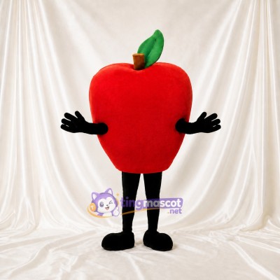Apple Mascot Costume Full Body for Adults School Events