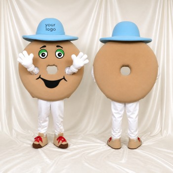 Bagel Mascot Costume Full Body for Adults Events