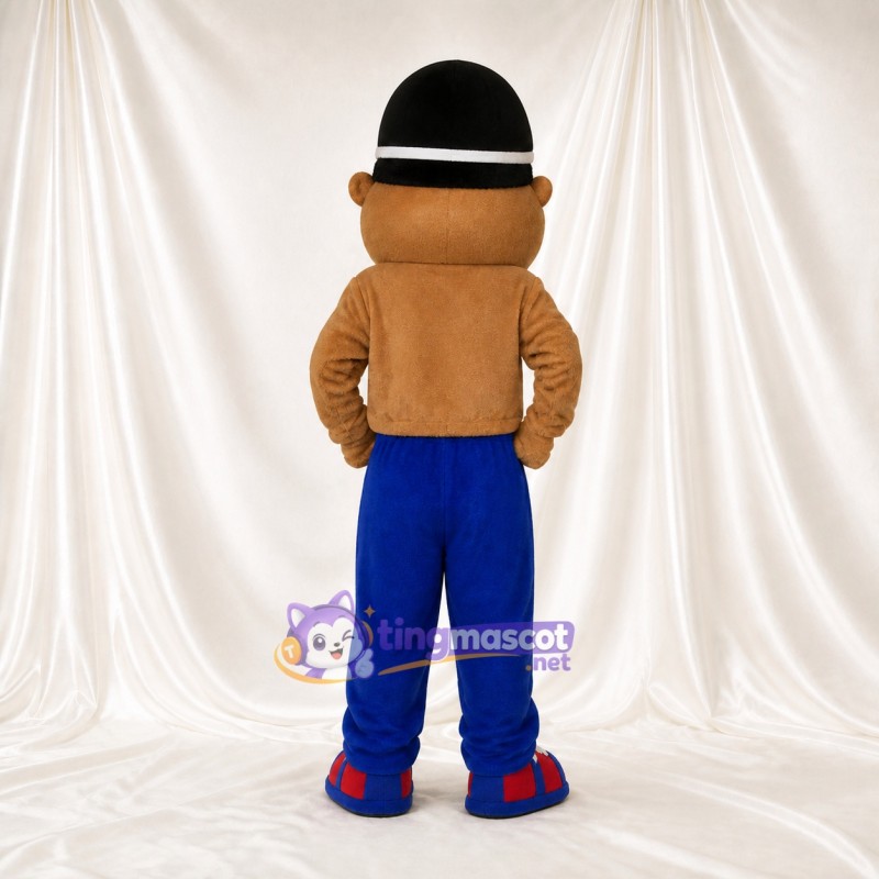 Young Man Mascot Costume Full Body for Adults Sports Events