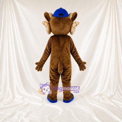 Goat Mascot Costume Full Body for Adults Sports Events