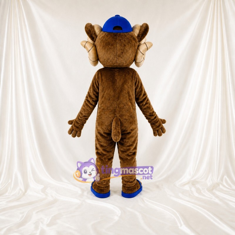 Goat Mascot Costume Full Body for Adults Sports Events