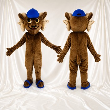 Goat Mascot Costume Full Body for Adults Sports Events