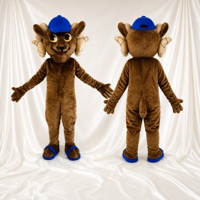 Goat Mascot Costume Full Body for Adults Sports Events
