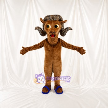 Ram Mascot Costume Full Body for Adults Outdoor Events