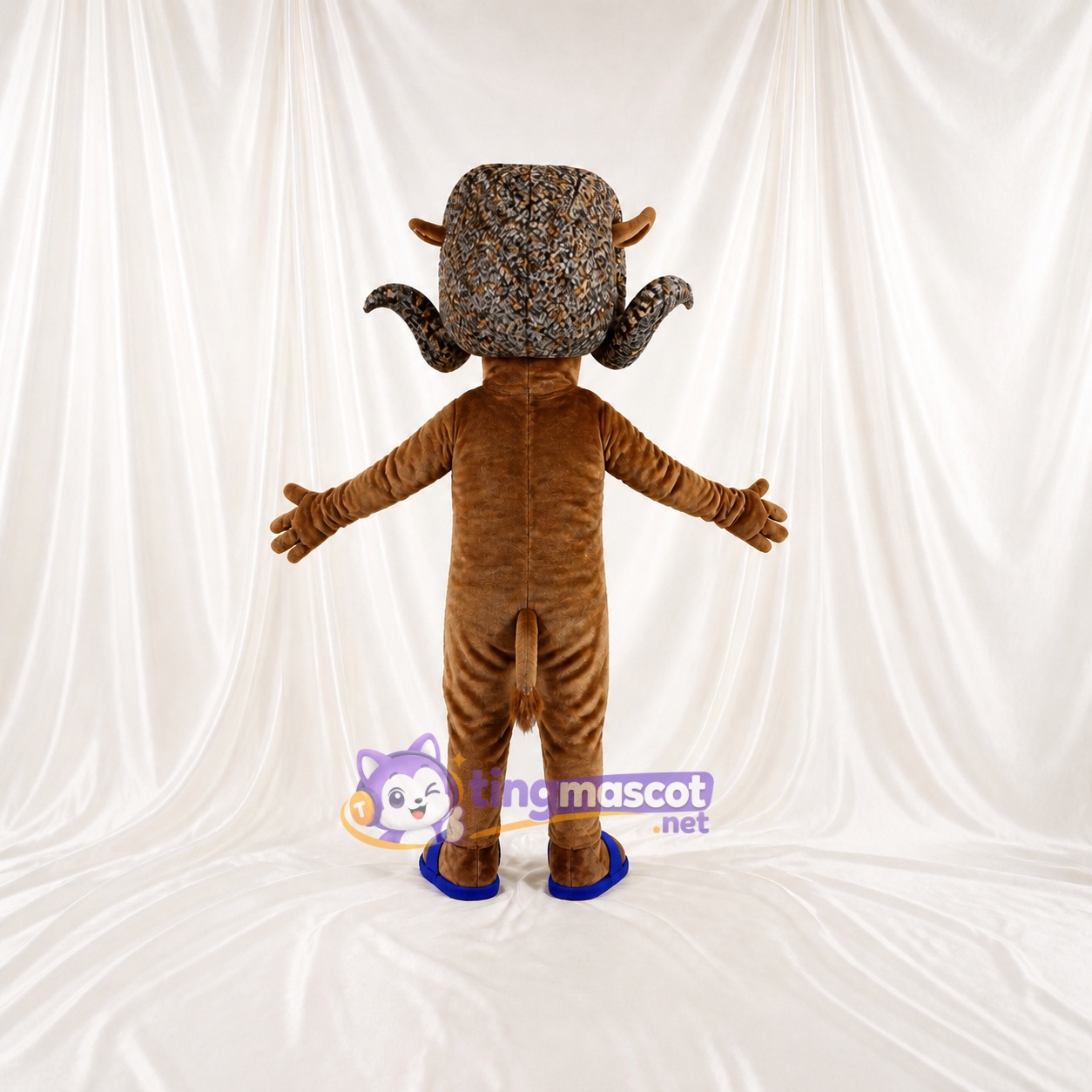 Costume de mascotte bélier intégral pour adultes – événements en plein air Costume de mascotte bélier intégral pour adultes – événements en plein air