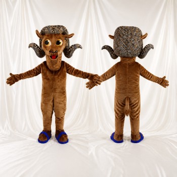 Ram Mascot Costume Full Body for Adults Outdoor Events
