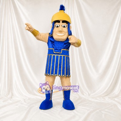 Ancient Warrior Mascot Costume Full Body for Adults Museums